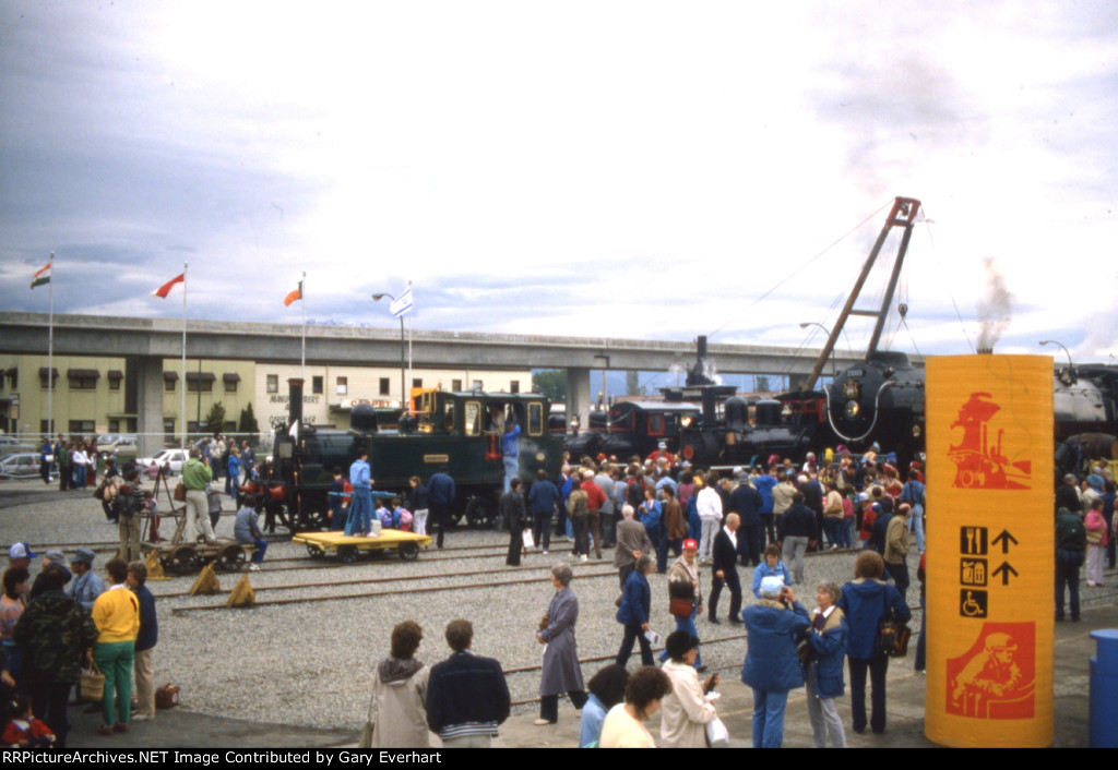 Expo 86 Railroad Displays